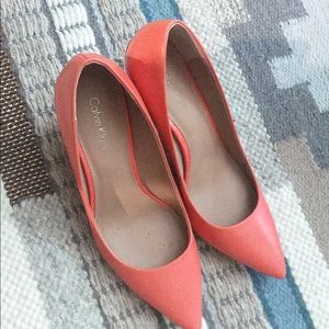 Calvin Klein high heel shoes